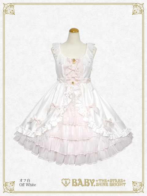 BABY THE STARS Princess Manonジャンパースカート 白 gRtDuRwUdHriYPN5l5EgeODabhTzZT