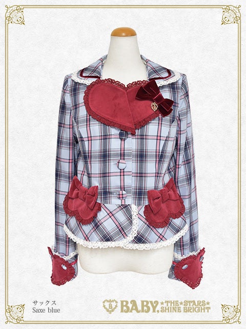Mary Stuart Tartan Check Jacket by Baby, the Stars Shine Bright