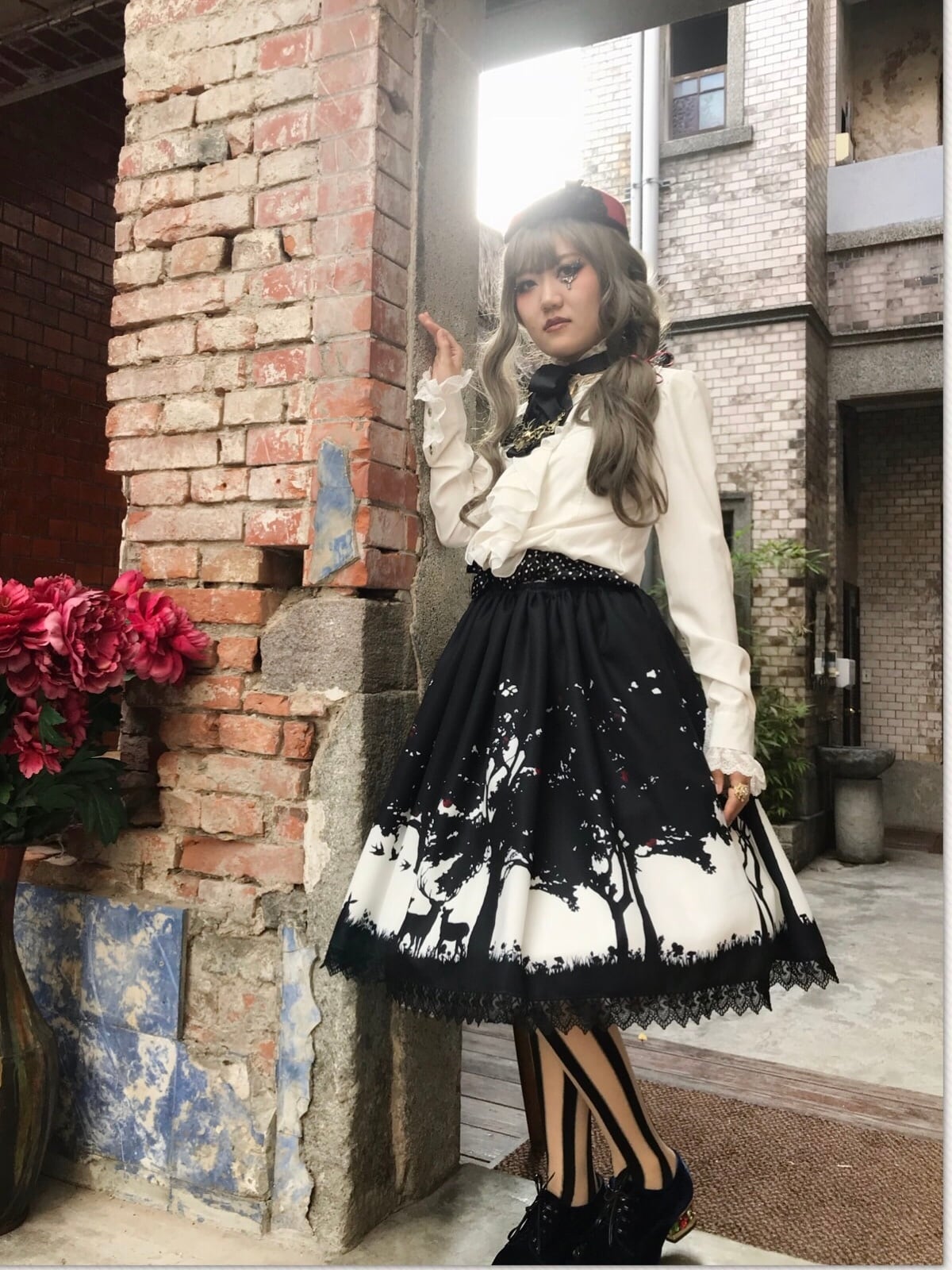 Morun x Muuna Stoik ~ Snow White Skirt by Indie Brand
