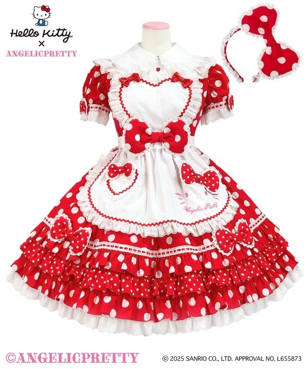 ワンピース angelic pretty KAWAII Kitty Set MTO] KAWAII Kitty Set (2025) by Angelic Pretty