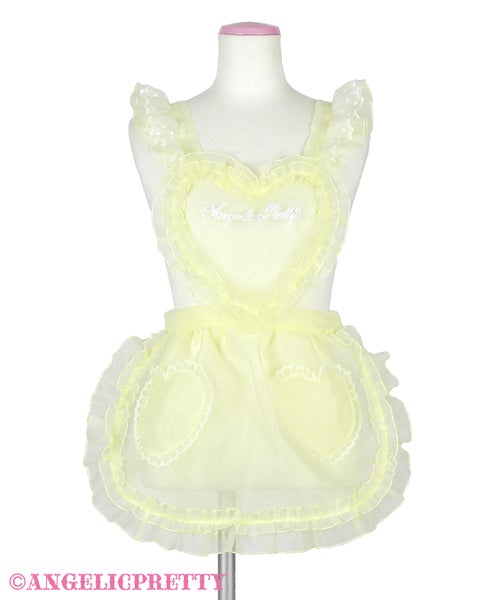 Heart Fairy Frill Apron by Angelic Pretty