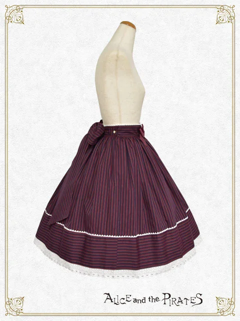 Annabelleストライプスカート Annabelle Stripe Skirt by Alice and the Pirates