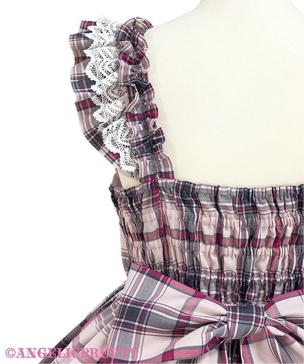 Sweet Frill JSK (Tartan) by Angelic Pretty