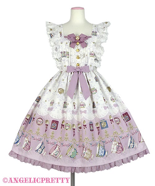rose tea garden JSK ピンク Rose Tea Garden JSK by Angelic Pretty