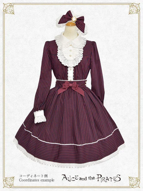 Annabelle Stripe Skirt by Alice and the Pirates
