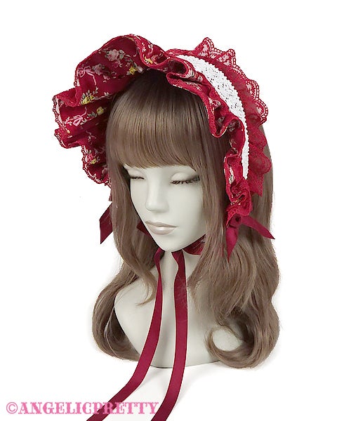 Petit Bouquet Half Bonnet by Angelic Pretty