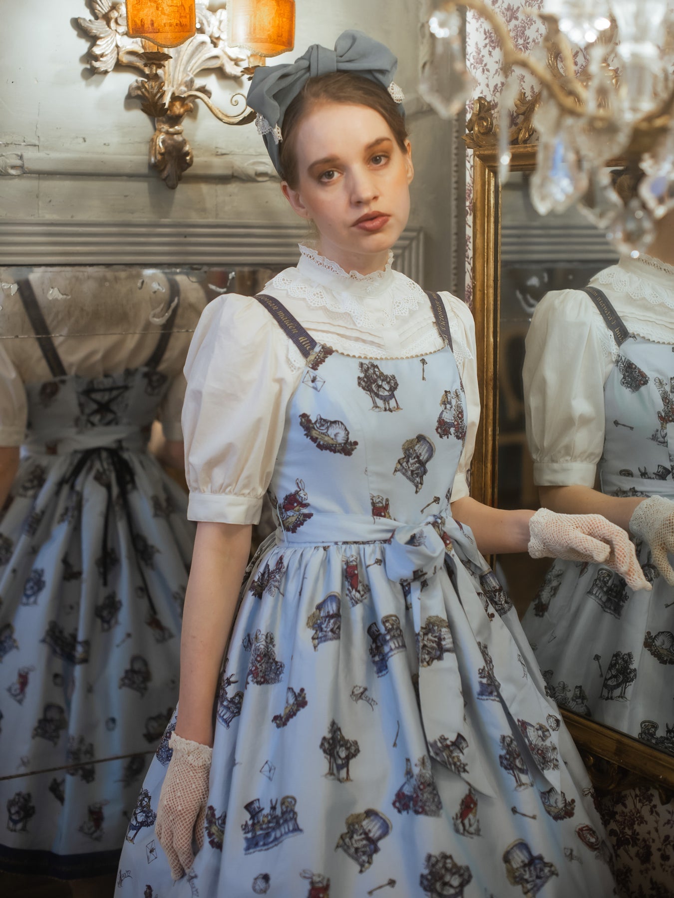 Alice Ribbon Headband by Victorian Maiden