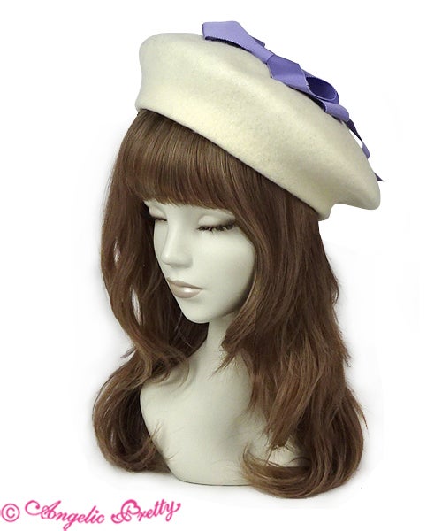Sweetie Ribbon Beret by Angelic Pretty