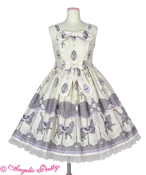 Angelic Pretty　Dream Cat Go Round ジャンスカ Dream Cat Go Round JSK (Vogue Fashion's Night Out Tokyo 2019) by