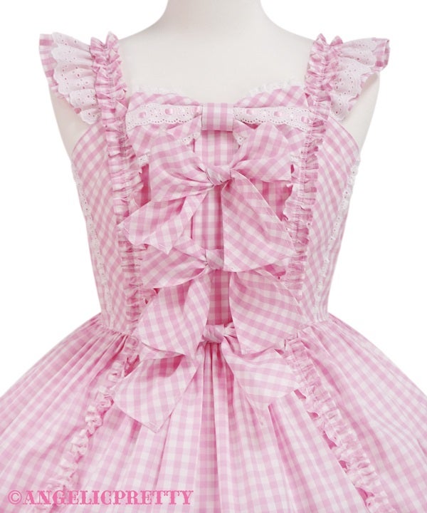 Sweet Frill JSK (Gingham) by Angelic Pretty