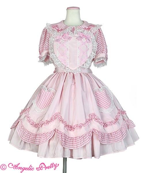Lovely Check Skirt by Angelic Pretty