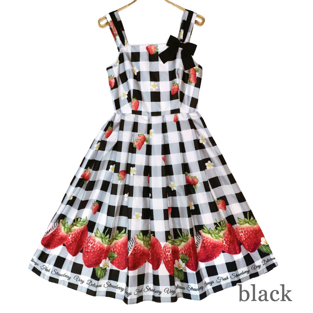 新品 Emily Temple ギンガムチェックストロベリー ワンピース 160 新品 Emily Temple ギンガムチェックストロベリー ワンピース 160