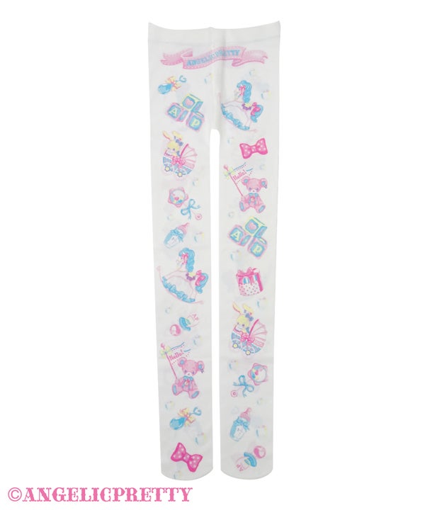 MTO] Dreamy Baby Room Tights (2022) by Angelic Pretty
