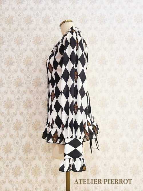 アトリエピエロ Diamond Circus Blouse Diamond Circus Blouse by Atelier Pierrot