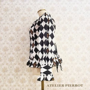 アトリエピエロ Diamond Circus Blouse Diamond Circus Blouse by Atelier Pierrot