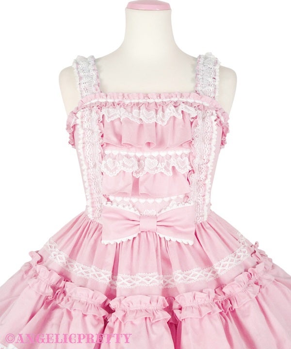 Pretty Frill JSK (solid) (2024 2nd release) by Angelic Pretty