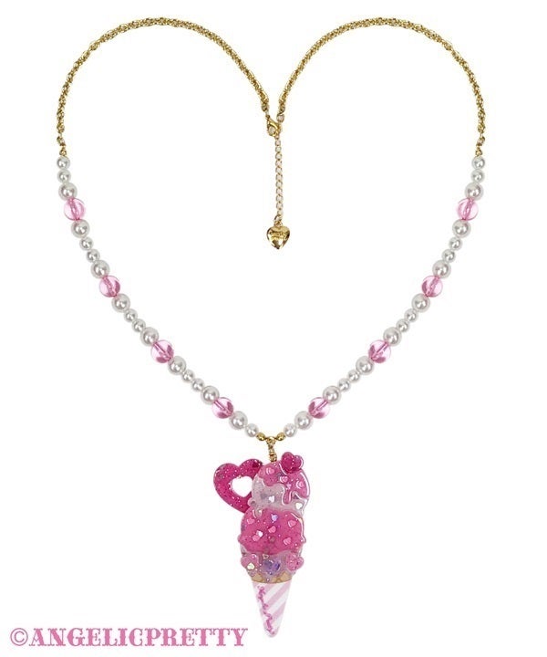 s*h様 Angelic Pretty Decoration Ice Cream Decoration Ice Cream Necklace by Angelic Pretty