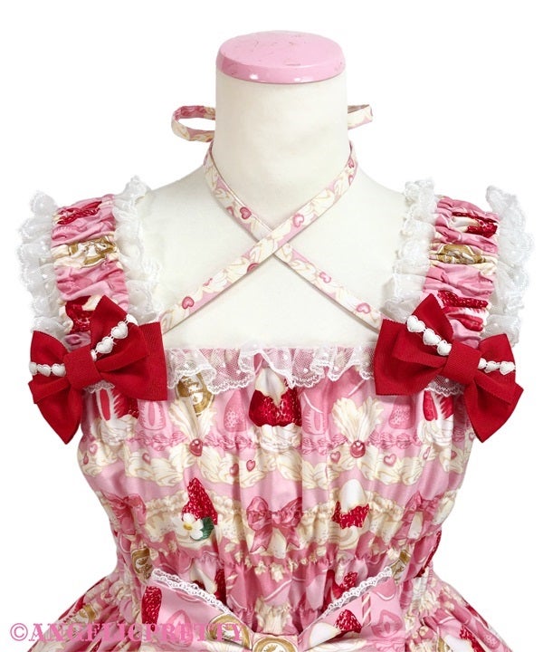 ♪*様 Melty Berry Princessシャーリングジャンパースカート Melty Berry Princess Shirring JSK by Angelic Pretty
