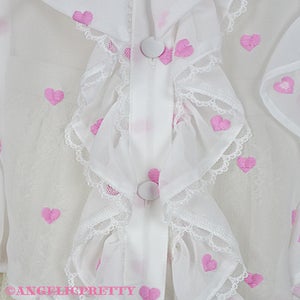 Petit Heart Blouse (2020) by Angelic Pretty