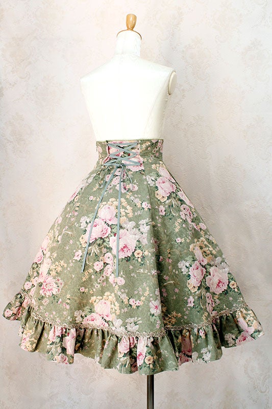 Lady Bloom Bustle Skirt by Victorian Maiden