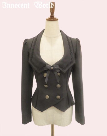 【新品】Innocent World フルールジャケット ブラック M hxBWQ7SZmbKWog84k8qSYf12mDDMXO
