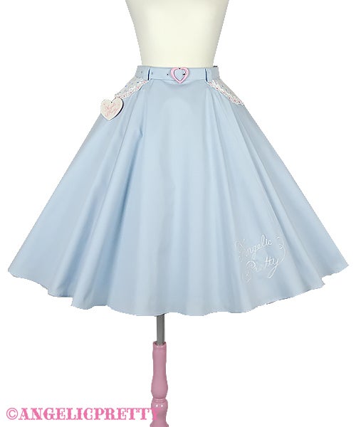Milkshake Circular Skirt by Angelic Pretty