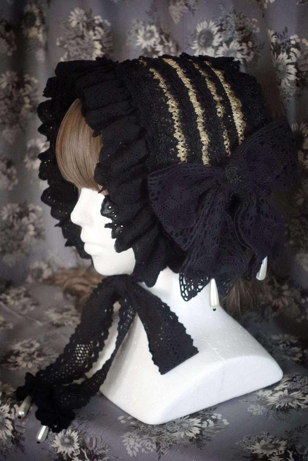 Luxmira ~ Vif Half Bonnet Style Headdress by Indie Brand