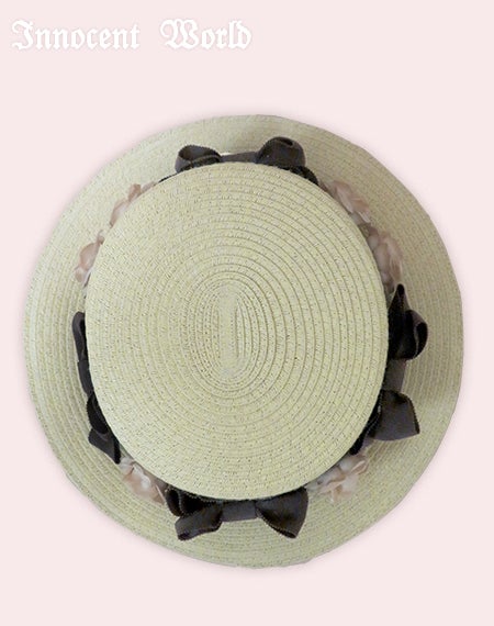 Rose Ribbon Braid Hat by Innocent World