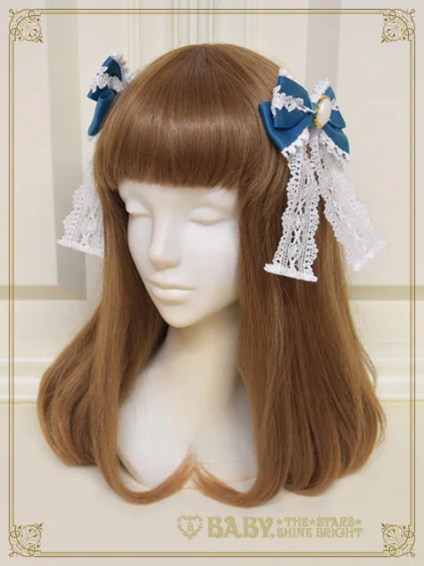 Rococo Garden Ribbon Clip by Baby, the Stars Shine Bright