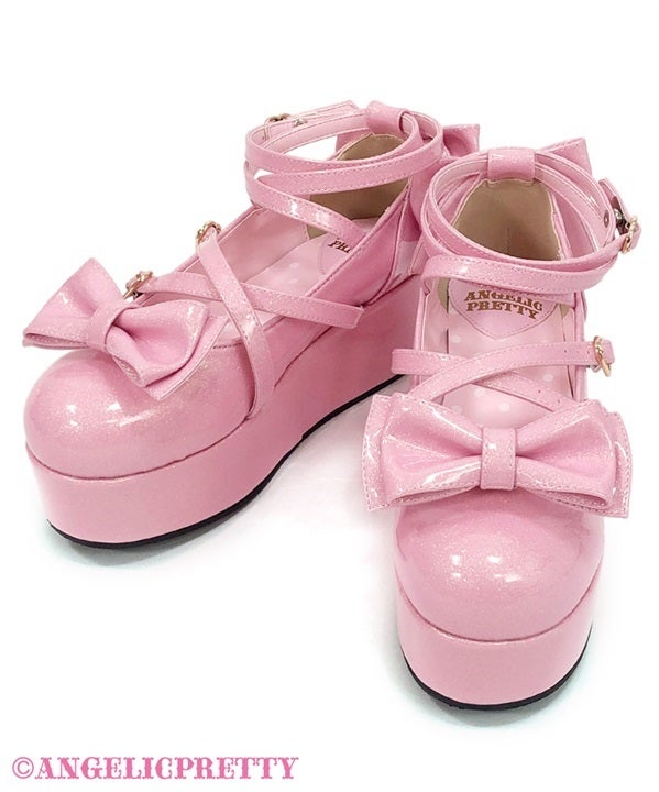 Angelic Pretty Dreamy Twinkleシューズ ピンク iEoMsTm1MZtzv8jE7JcGqjsyeZ0dE0