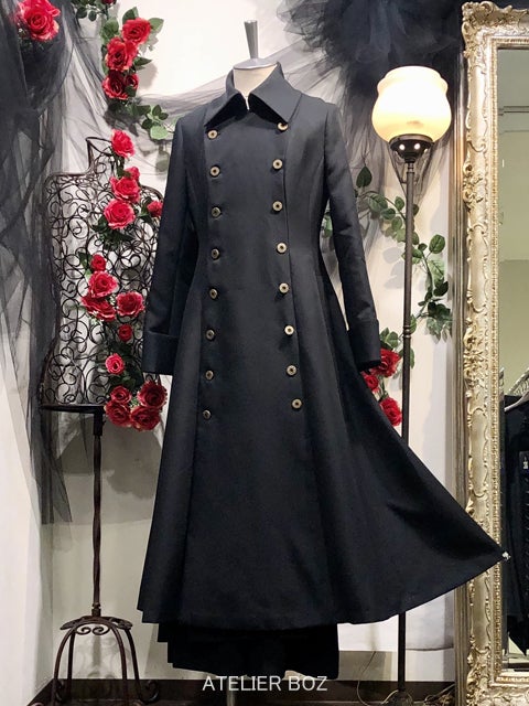 Men's Giselle Long Jacket OP with Cape by Atelier Boz
