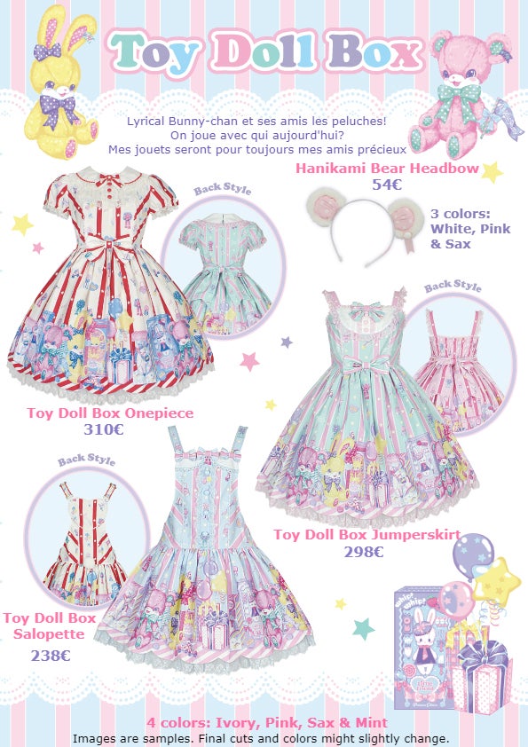 Toy Doll Box JSK by Angelic Pretty