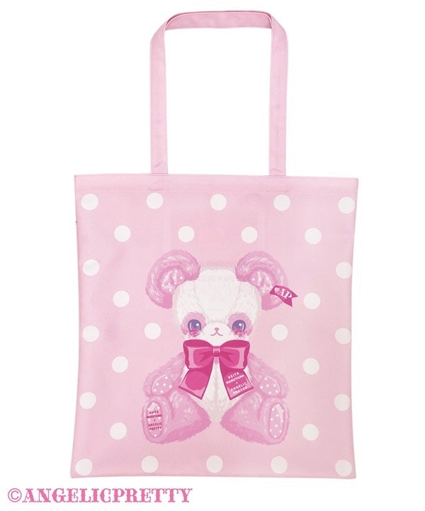 MTO] Charming Keita Panda Tote Bag [Angelic Pretty x KEITAMARUYAMA