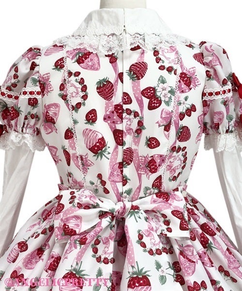 Dress-up Berry OP by Angelic Pretty