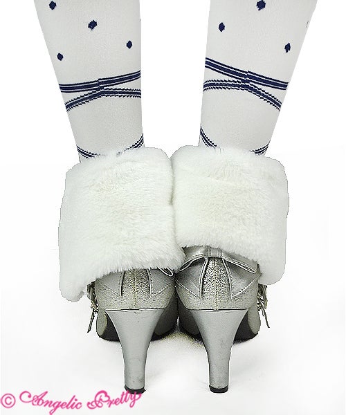 Fantastic Crystal Fur Ankle Cover by Angelic Pretty