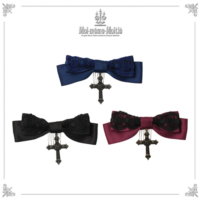 Cross Candelabra Ribbon Comb by Moi-même-Moitié