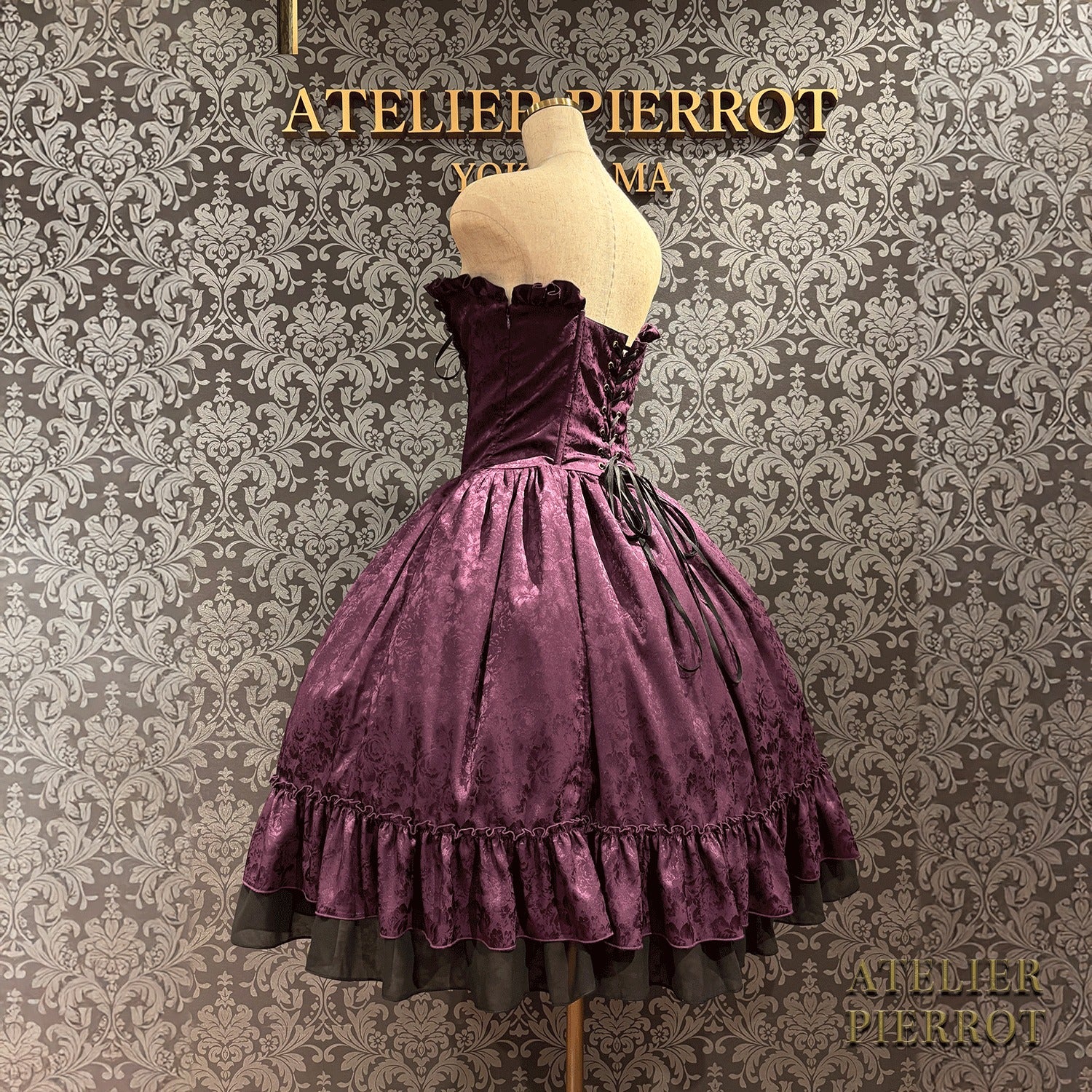 Rose Jacquard Bustle Corset OP (2025) by Atelier Pierrot