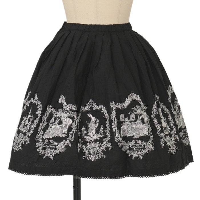 Alice Print Skirt (2003) by Emily Temple Cute