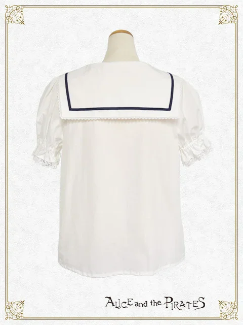 La Brise Chantante Sailor Collar Blouse by Alice and the Pirates