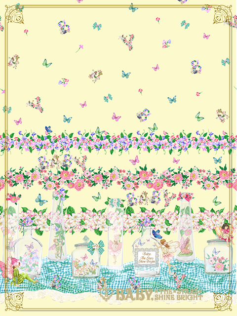 Fairy Tale Herbarium ~Pouring an Eternity~ Apron JSK by Baby, the