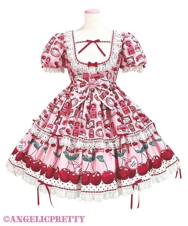 Cherry Jam Label OP by Angelic Pretty