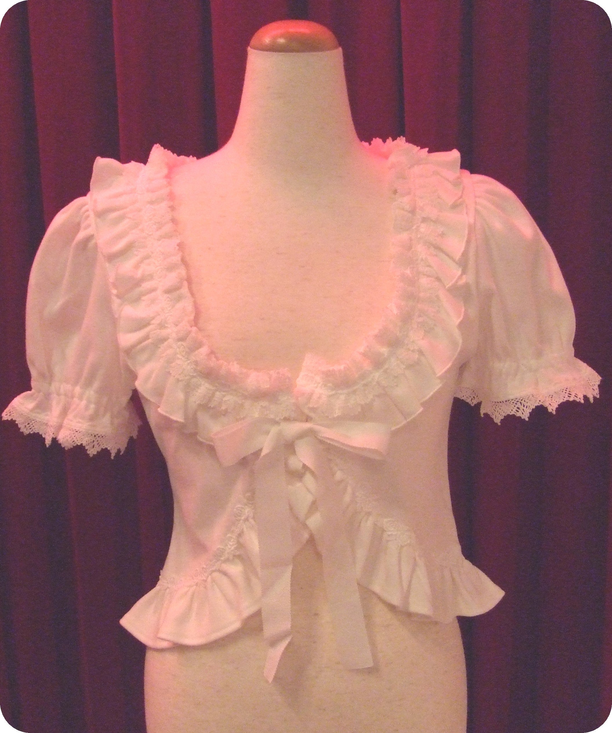 Lace Frill Short Sleeve Bolero by Baby, the Stars Shine Bright