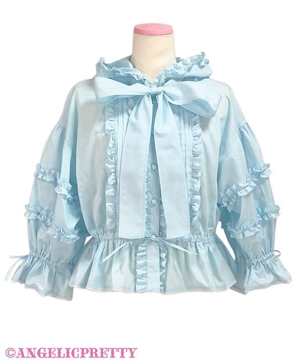 Classic Frill Hooded Blouse by Angelic Pretty