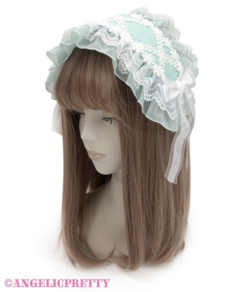 Cross Lace Headdress by Angelic Pretty