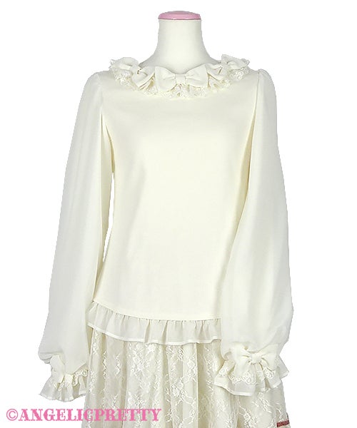 Trio Ribbon Cutsew by Angelic Pretty