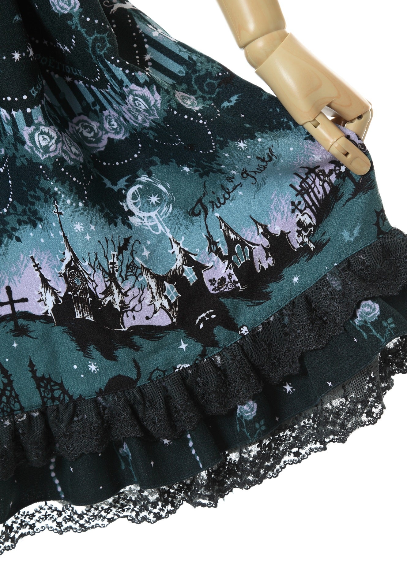 axes femme POETIQUE スイートハロウィンワンピース　グリーン Poetique ~ Sweet Halloween JSK by Axes Femme