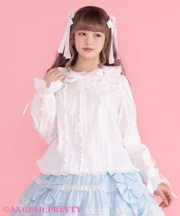 Classic Frill Blouse by Angelic Pretty