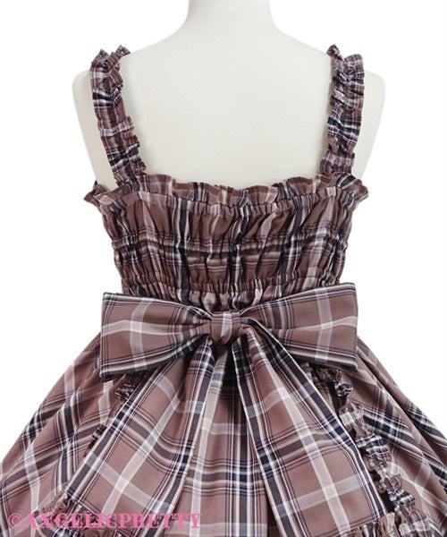 Tartan Check Dreaming Girl JSK by Angelic Pretty