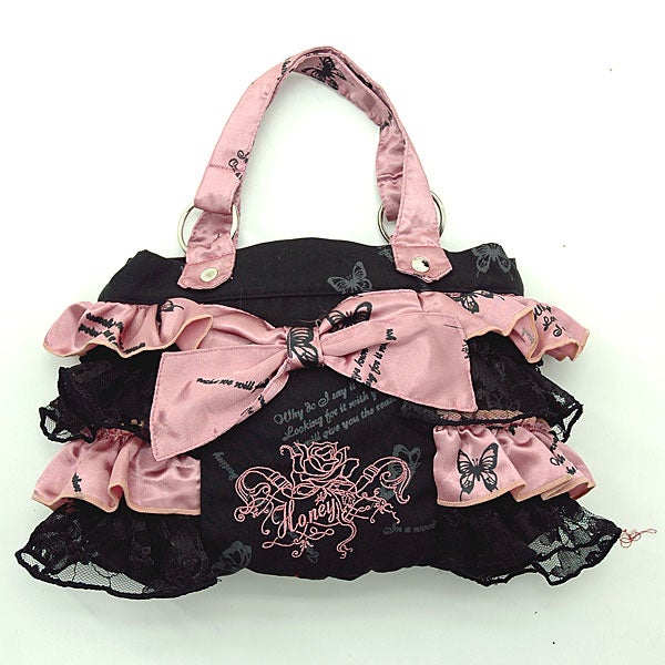 h.jelly & Honey ~ Ribbon Frill Bag by h.NAOTO