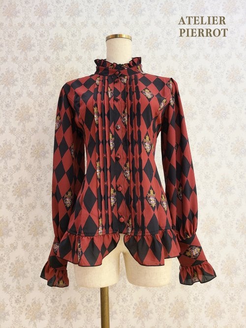 アトリエピエロ Diamond Circus Blouse Diamond Circus Blouse by Atelier Pierrot